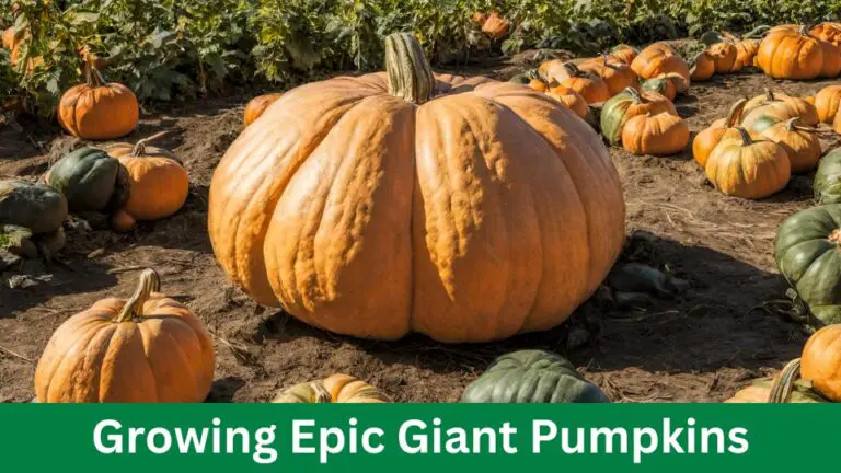 Growing Epic Giant Pumpkins : 4 Tips for Massive Harvests
