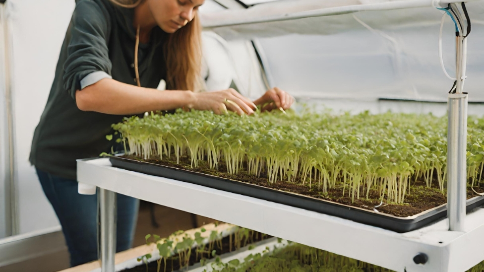 Setting Up Your Hydroponic Microgreen Garden