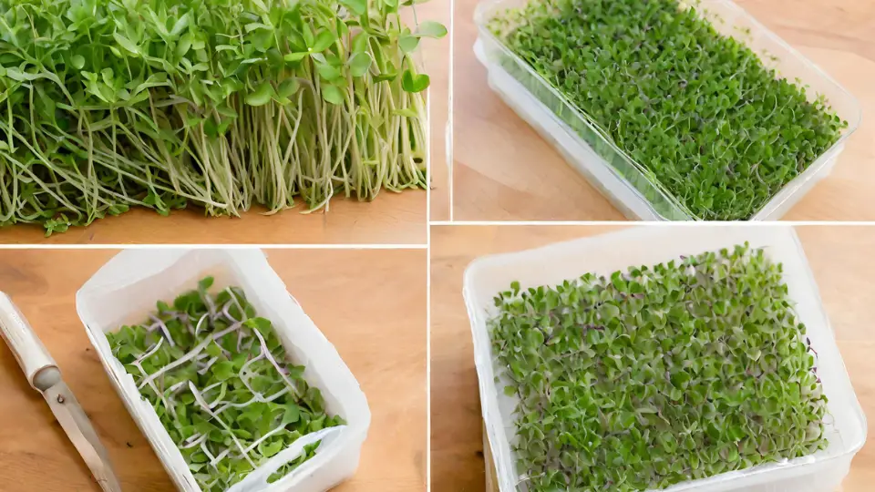 Techniques For Cutting And Storing Lupine Microgreens