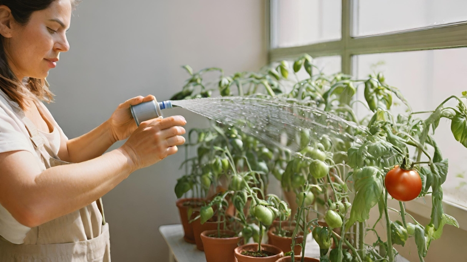 Watering And Feeding Indoor Tomato Plants