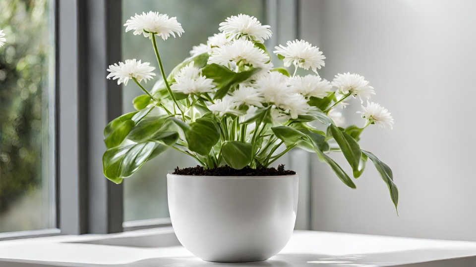 Health Benefits Of Indoor Plants With White Flowers