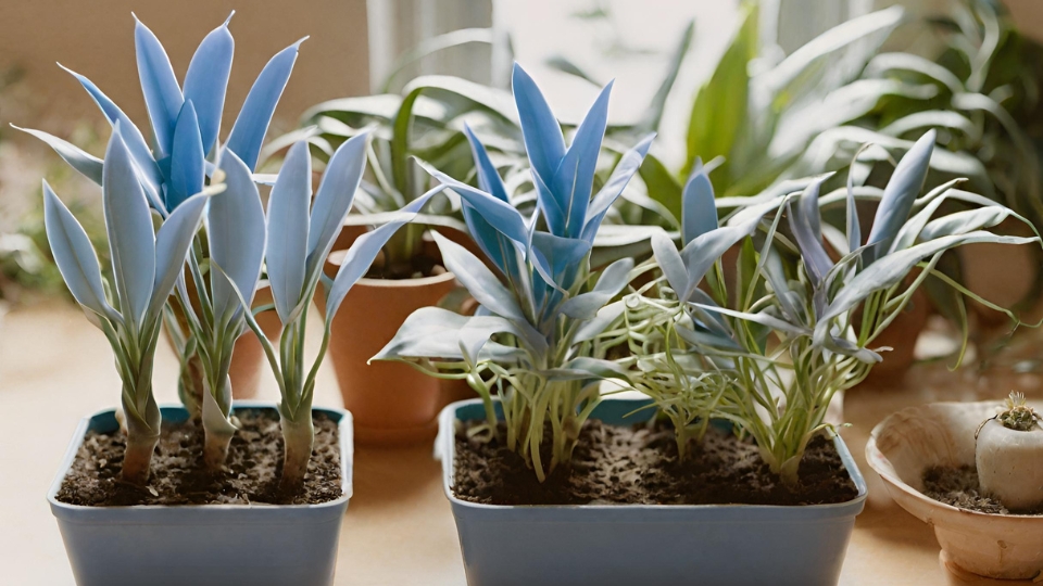 Propagating Blue Indoor Plants
