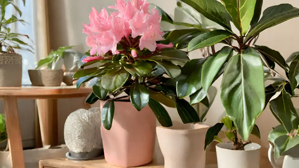 Complementing Rhododendron With Other Indoor Plants