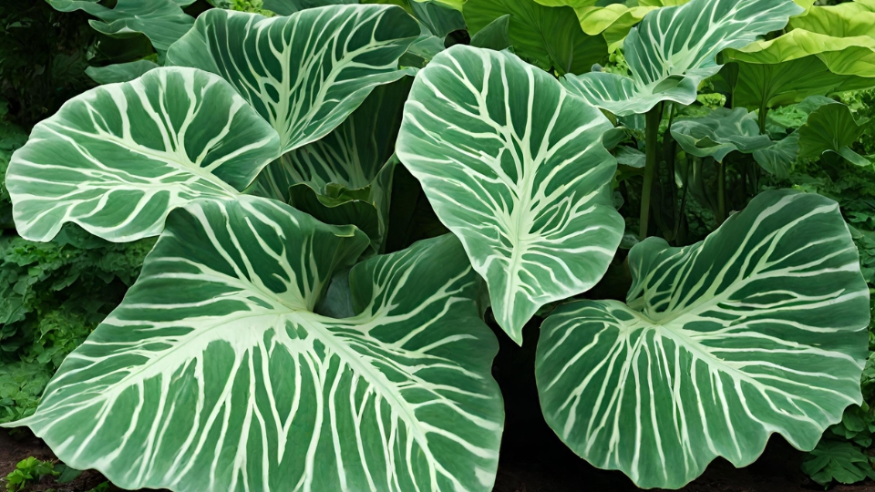 Elephant Ear Plant - A Closer Look