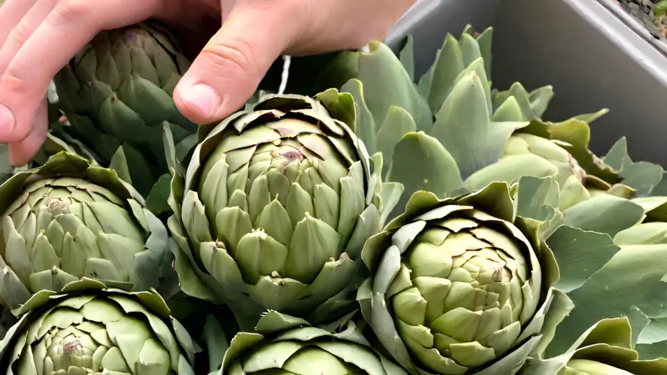 Harvesting And Using Vernalized Artichokes