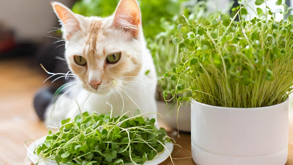 Potential Benefits Of Microgreens For Cats