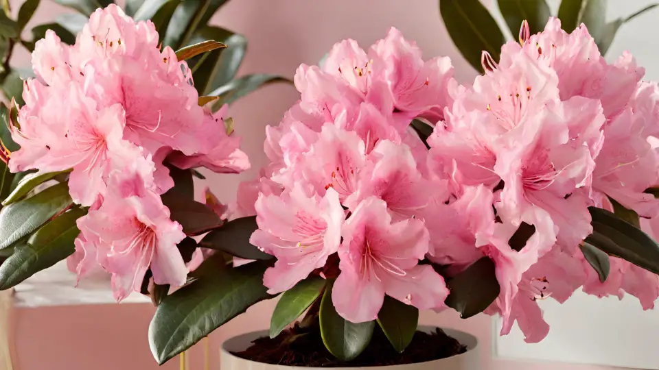 Showcasing Rhododendrons in Interior Design