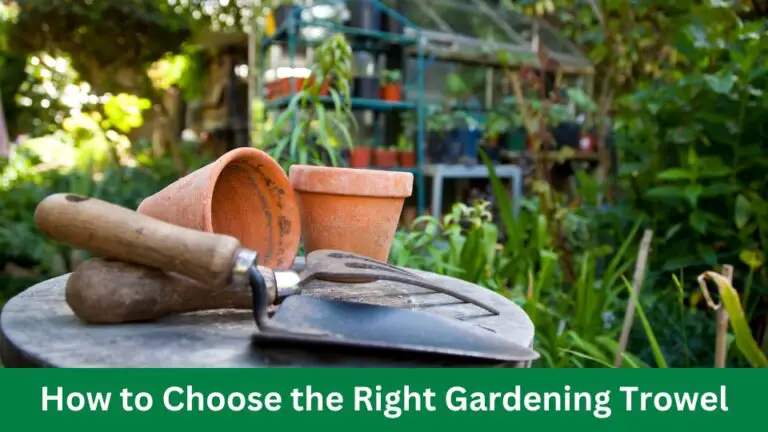 How to Choose the Right Gardening Trowel