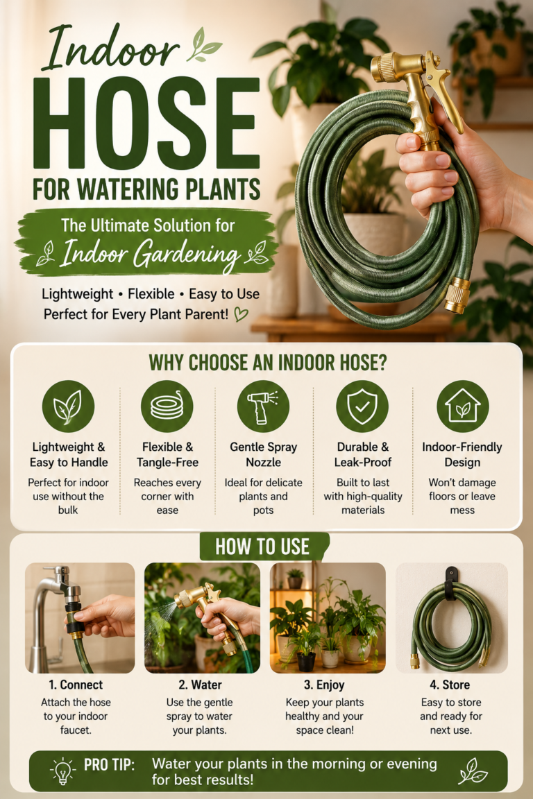 Indoor Hose for Watering Plants: The Ultimate Solution for Indoor Gardening